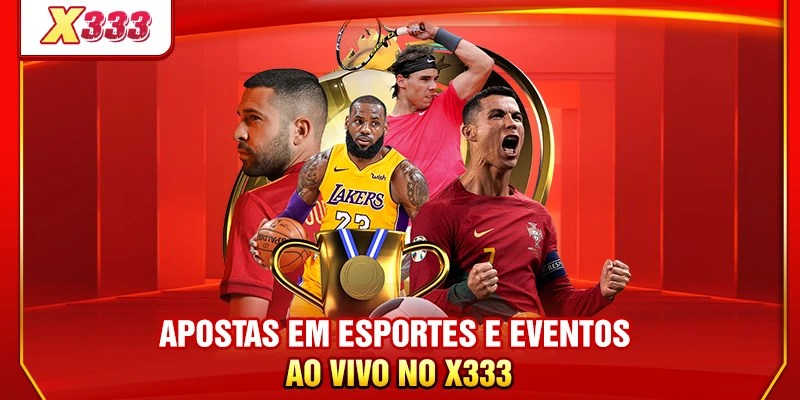 Apostas em esportes e eventos ao vivo no X333